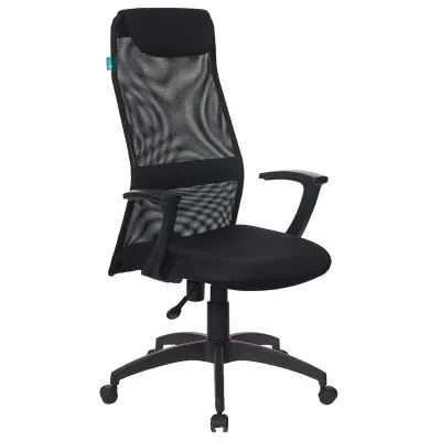 Кресло руководителя Бюрократ KB-8/Black KB-8N/BLACK TW-01 TW-11 сетка черная