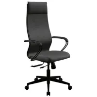 Кресло МЕТТА "ErgoLife" 10 B1-162K, пластик, синхромеханизм, ткань, темно-серое