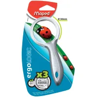 Лупа Maped "Ergologic", 50мм, 3-х кратное увеличение, европодвес