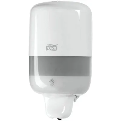 Дозатор для жидкого мыла TORK (Система S2) Elevation, 0,5 л, mini, белый, 561000