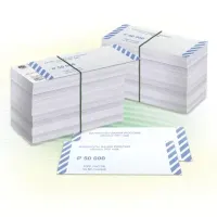 Накладки для упаковки корешков банкнот, комплект 2000 шт., номинал 50 руб., 600529