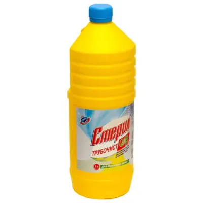 Средство для прочистки канализационных труб 1 л, ТРУБОЧИСТ (тип КРОТ)