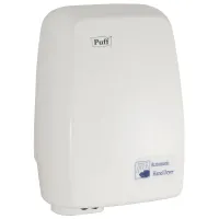 Сушилка для рук PUFF-120, 1200 Вт, пластик, белая, 1401.334
