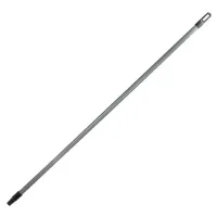 Черенок рукоятка для уборочного инвентаря 120 см, еврорезьба, металлопластик, d=2,2 см, IDEA, М 5141, М 5143, М 5141/ М 5143