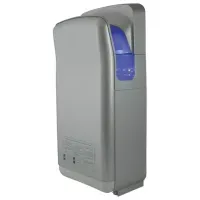 Сушилка для рук KSITEX M-6666С JET, 1900 Вт, погружного типа, время сушки 10 секунд, пластик, серебристая