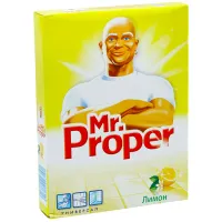 Чистящее средство 400 г, MR.PROPER (Мистер Пропер) "Лимон", универсал, порошок