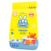 Стиральный порошок для всех типов стирки 4,5 кг, УШАСТЫЙ НЯНЬ, 1014