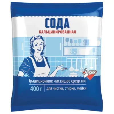 Сода кальцинированная 400 г, ЗОЛУШКА, Ч-24-1