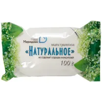 Мыло туалетное 100 г, "Натуральное", (Меридиан), МИНПРОМТОРГ