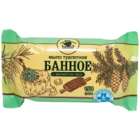 Мыло туалетное 200 г, БАННОЕ (Меридиан), "Хвоя", МИНПРОМТОРГ