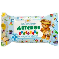 Мыло туалетное 100 г, детское, "Красавчик" (Меридиан), "Ромашка", МИНПРОМТОРГ