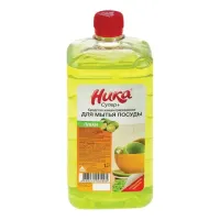 Средство для мытья посуды 1 л, НИКА "Супер Плюс", лайм, концентрат