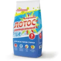 Стиральный порошок для всех типов стирки 9 кг ЛЮБАША, для всех типов тканей, 605571