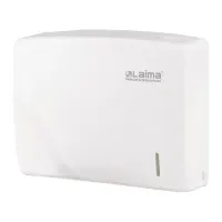 Диспенсер для полотенец LAIMA PROFESSIONAL ORIGINAL (Система H2), Z-сложения, белый, ABS-пластик, 605759