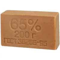 Мыло хозяйственное 65%, 200 г, ММЗ, без упаковки