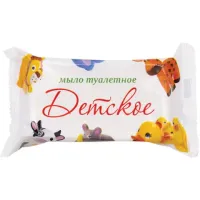 Мыло туалетное 100 г, ММЗ/КМЗ, ДЕТСКОЕ "Ромашка"