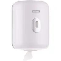 Диспенсер для полотенец с центральной вытяжкой EXTRA LAIMA PROFESSIONAL, (M1/M2), белый, ABS, 607766