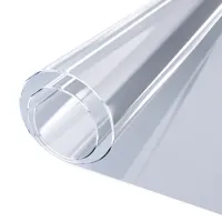 Коврик-подкладка, скатерть ПВХ прозрачная, гибкое/мягкое стекло, 120х75 см, 0,8 мм, DASWERK (ДАСВЕРК), 607879