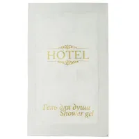 Гель для душа одноразовый 10 мл, КОМПЛЕКТ 500 шт., HOTEL, саше, флоупак, 2000113