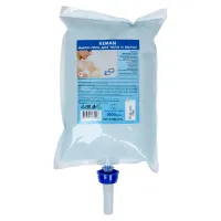 Картридж с жидким мылом-гелем для тела и волос одноразовый (Система S1), 1 л, KEMAN, 100026-1000