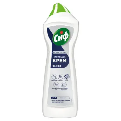 Чистящее средство крем 750 мл, СИФ PROFESSIONAL "Active Fresh"