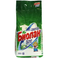 Стиральный порошок автомат 9 кг, БИОЛАН "Белые цветы"