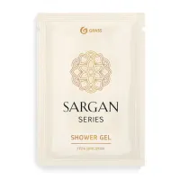 Гель для душа одноразовый 10 мл, КОМПЛЕКТ 500 шт., GRASS SARGAN, саше, флоупак, 125209