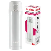 Термокружка 470 мл из нержавеющей стали SUS304, роскошный жемчужный металлик, LAIMA, 608820