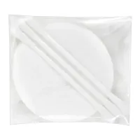 Косметический набор КОМПЛЕКТ 500 шт., (3 ватные палочки и 3 ватных диска), флоупак, 2000208