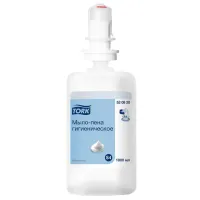 Картридж с жидким мылом-пеной одноразовый Tellus/TORK (Система S4) Advanced, гигиенический эффект, 1 л, 520821