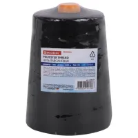 Нить лавсановая для прошивки, ЧЕРНАЯ, диаметр 1 мм, 1000 м, ЛШ 210, BRAUBERG ORIGINAL, 608924