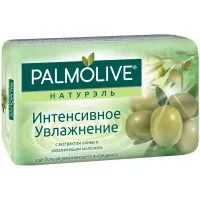 Мыло туалетное 90 г, PALMOLIVE НАТУРЭЛЬ "Олива и увлажняющее молочко", интенсивное увлажнение, 32766, 8693495032766