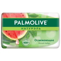Мыло туалетное 90 г, PALMOLIVE НАТУРЭЛЬ "Летний арбуз", освежающее, 32940, 8693495032940