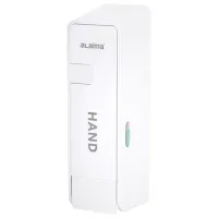 Дозатор для жидкого мыла LAIMA ULTRA, НАЛИВНОЙ, 0,38 л, белый, ABS-пластик, 609106, MD-9029W