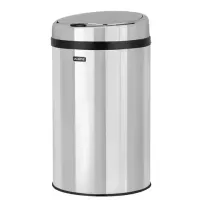 Ведро для мусора СЕНСОРНОЕ 30 л, нержавеющая сталь, зеркальная крышка, питание от 4-х батареек AA (не входят в комплект), LAIMA, 609329