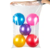 Пакеты фасовочные ПРОЧНЫЕ, первичный ПВД 60х90 см, КОМПЛЕКТ 100 шт., 50 мкм