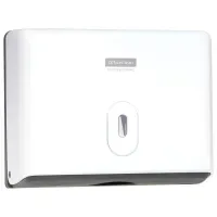 Диспенсер для полотенец EXTRA LAIMA PROFESSIONAL, (Система H2), Z-сложения, белый, ABS-пластик, 609472