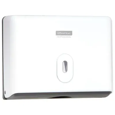 Диспенсер для полотенец EXTRA LAIMA PROFESSIONAL, (Система H2), Z-сложения, белый, ABS-пластик, 609472