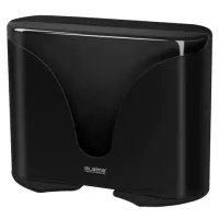 Диспенсер для полотенец EXTRA LAIMA PROFESSIONAL, (Система H2), Z-сложения, черный, ABS-пластик, 609473, 303369