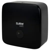 Диспенсер для полотенец LAIMA PROFESSIONAL PREMIUM BLACK (Система H3), V-сложения, черный, ABS-пластик, 609523