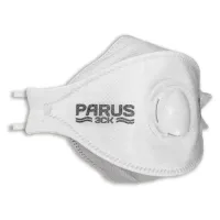 Респиратор противоаэрозольный, высокий класс защиты FFP3, с клапаном, PARUS 3СК, 1217054