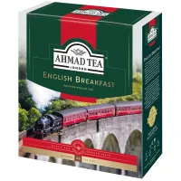Чай AHMAD "English Breakfast" черный, 100 пакетиков в конвертах по 2 г, 600i-08