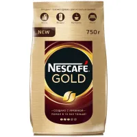 Кофе молотый в растворимом NESCAFE "Gold" 750 г, сублимированный, 12348310