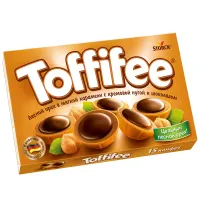 Конфеты шоколадные TOFFIFEE с лесным орехом 125 г, 09025А00000110