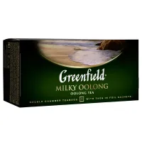 Чай GREENFIELD "Milky Oolong" улун с добавками, 25 пакетиков в конвертах по 2 г, 1067-15