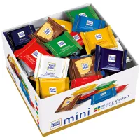 Шоколад порционный RITTER SPORT, набор 7 вкусов, 84 плитки по 16,7 г, R 484C