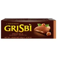 Печенье песочное GRISBI "Nocciola" с ореховым кремом 135 г, ИТАЛИЯ, 21203