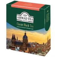 Чай AHMAD "Classic Black Tea", черный, 100 пакетиков по 2 г, 1665-08