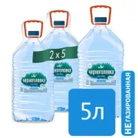 Вода негазированная питьевая ЧЕРНОГОЛОВКА, 5 л