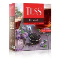 Чай TESS "Thyme" черный с чабрецом и цедрой лимона, 100 пакетиков в конвертах по 2 г, 1185-09